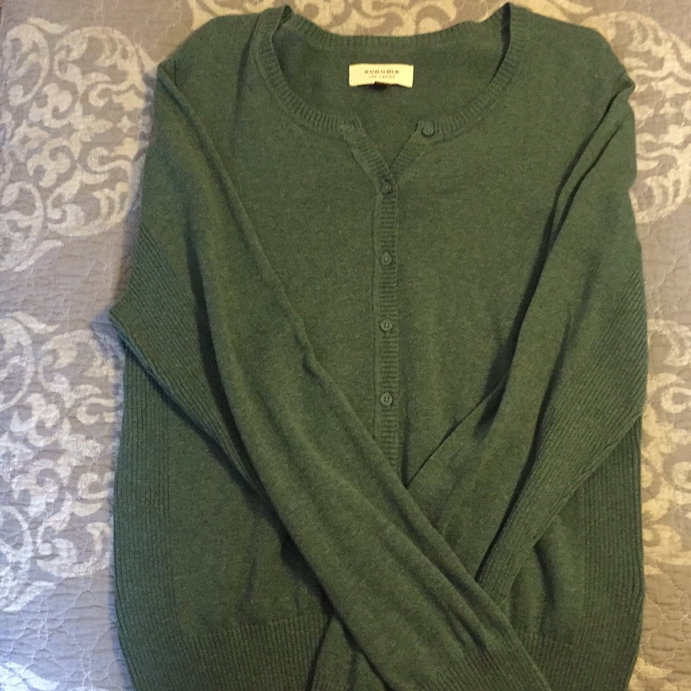 Sonoma button-up sweater
